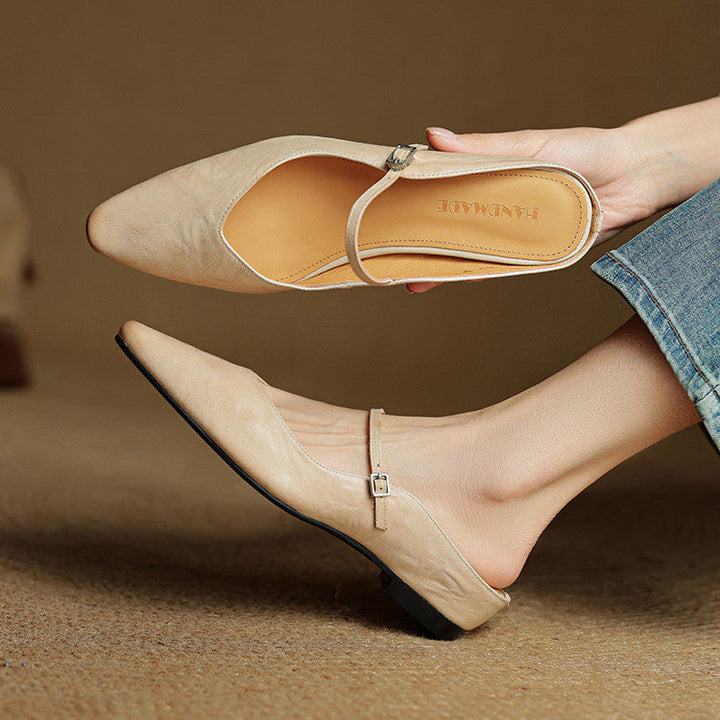 Orella | Leather Mules