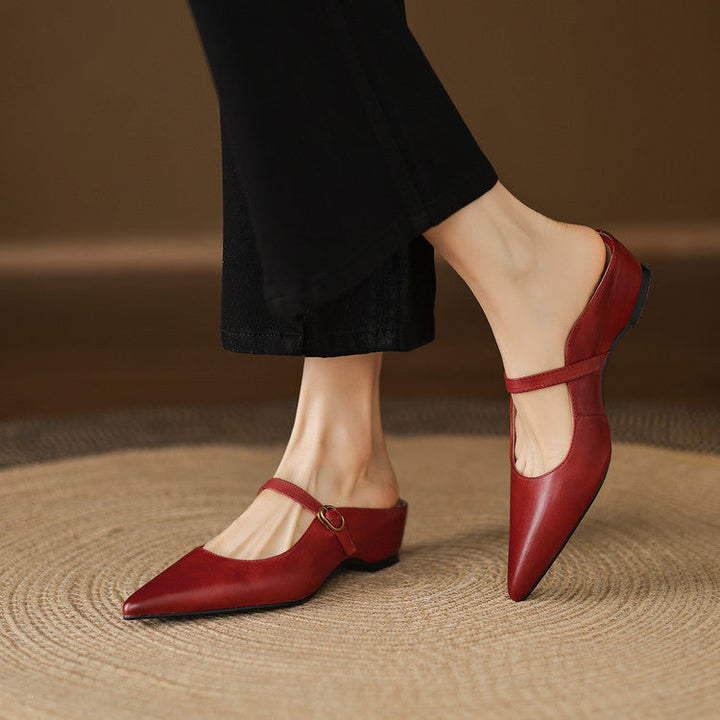 Neok | Leather Mules