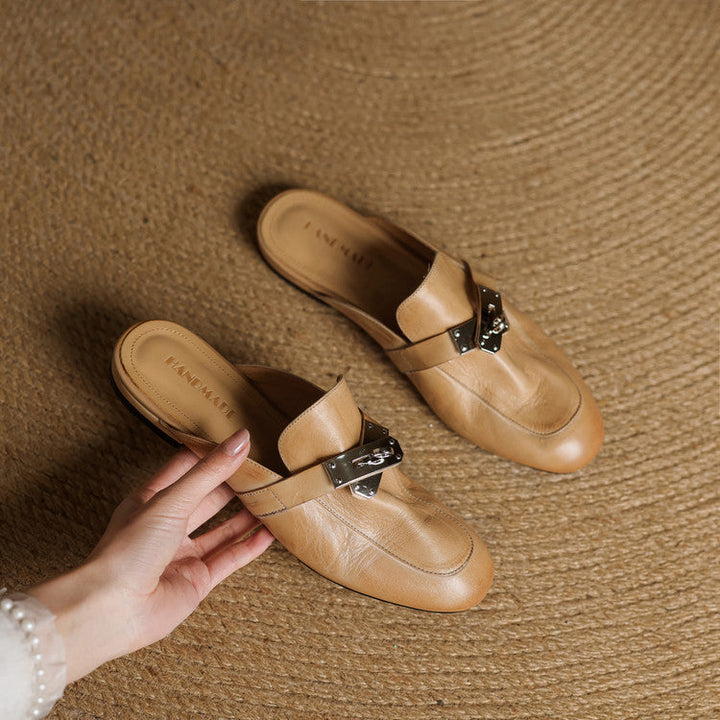 Carla | Leather Mules