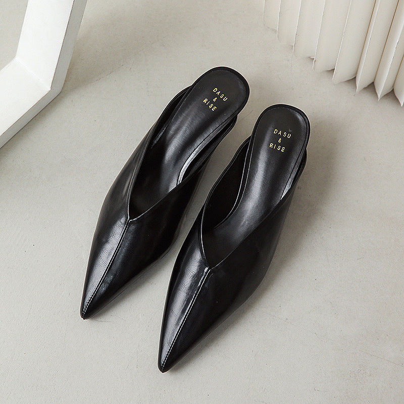 Solace | Leather Mules