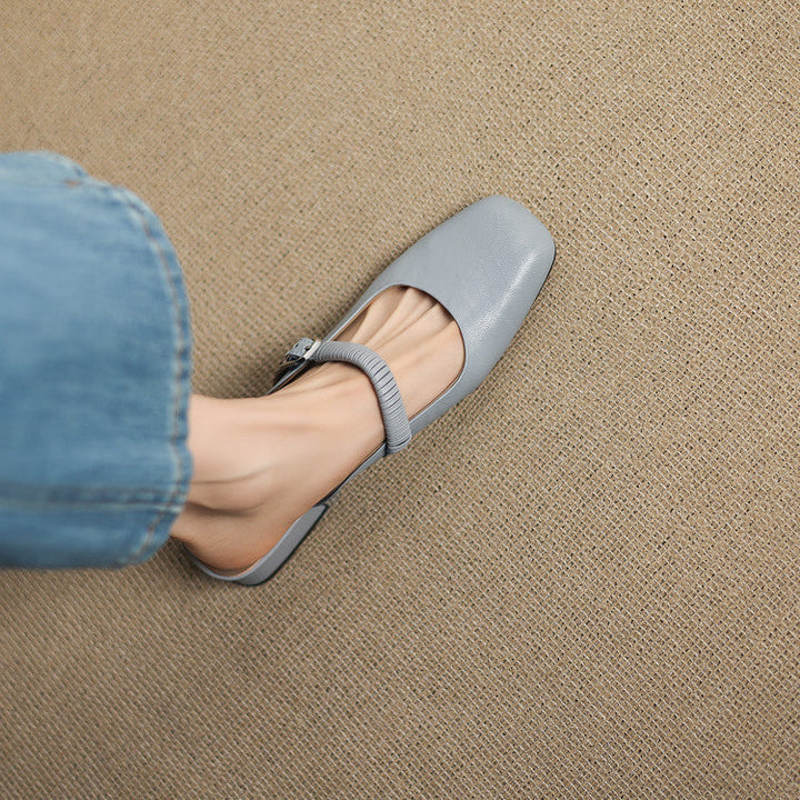 Novie | Leather Mules