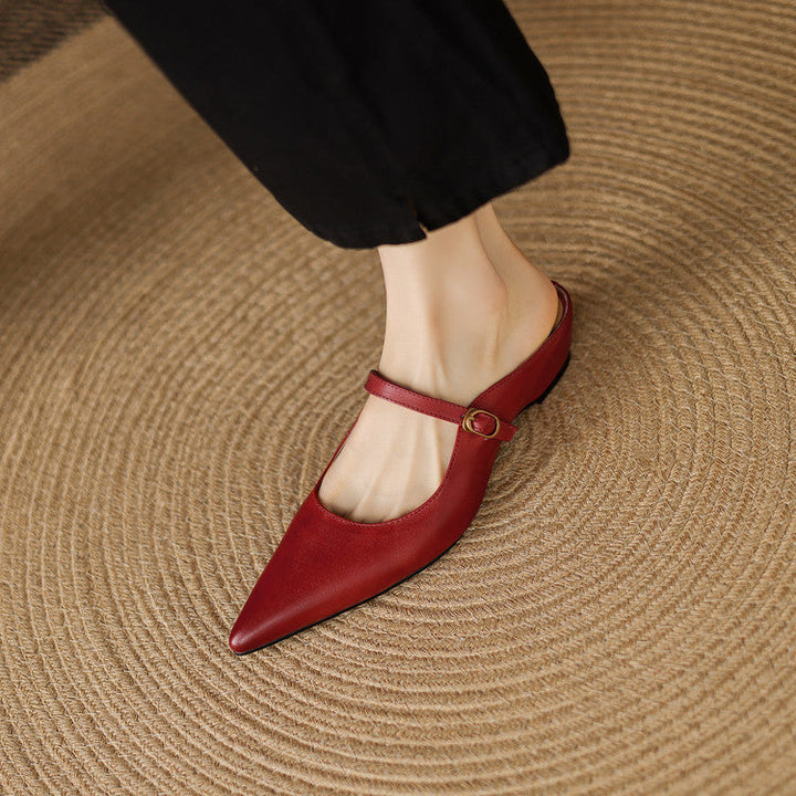 Neok | Leather Mules