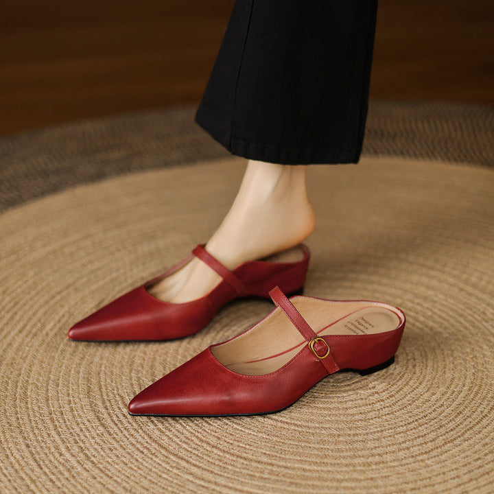 Neok | Leather Mules