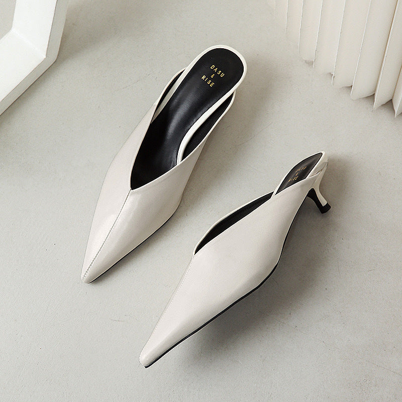 Solace | Leather Mules