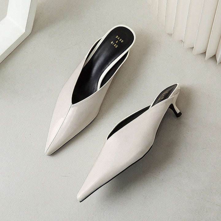 Solace | Leather Mules