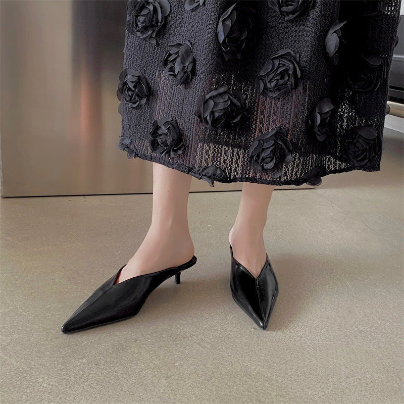 Solace | Leather Mules