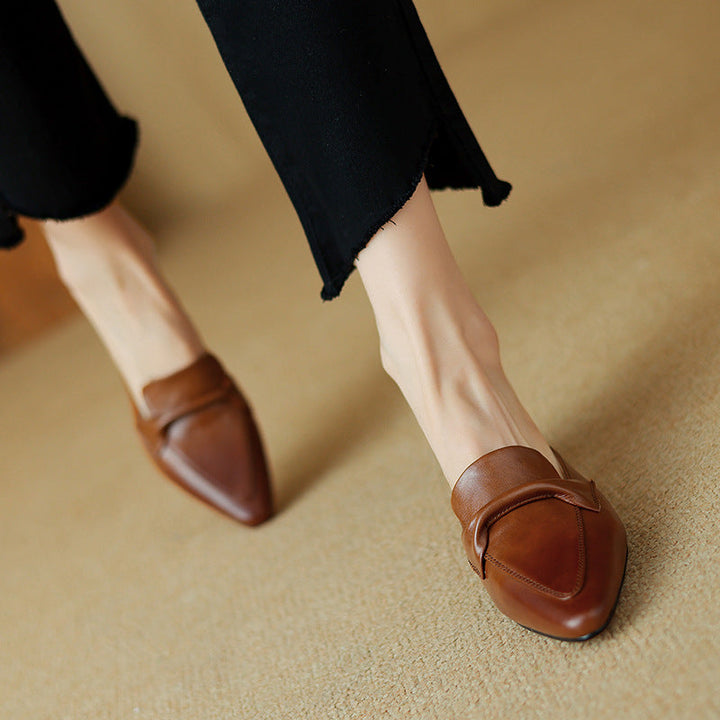 Erlen | Leather Mules