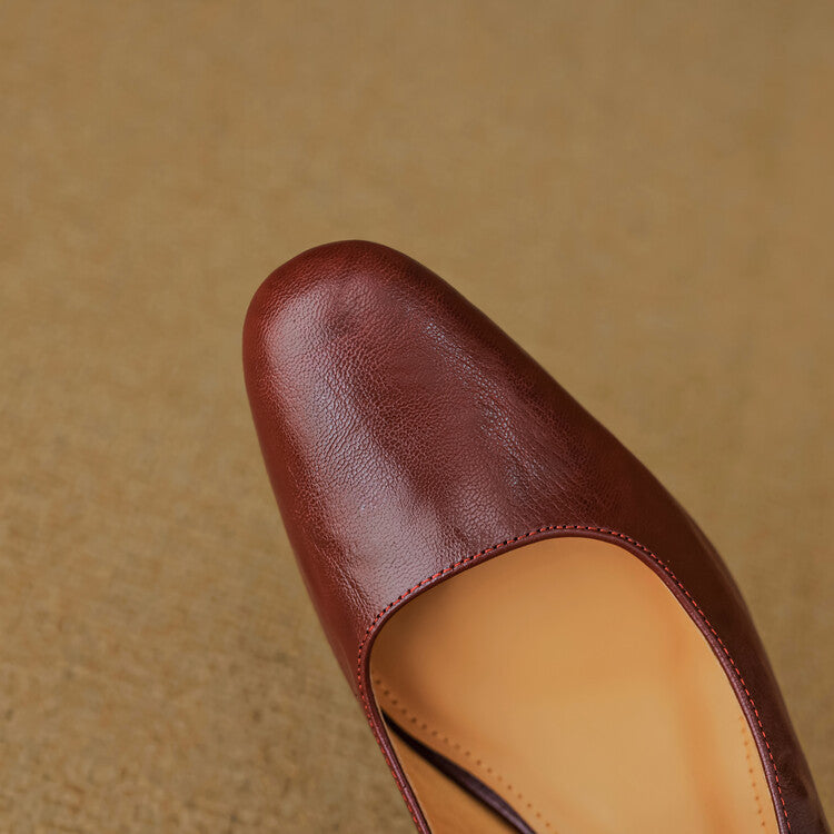 Vian | Leather Mules