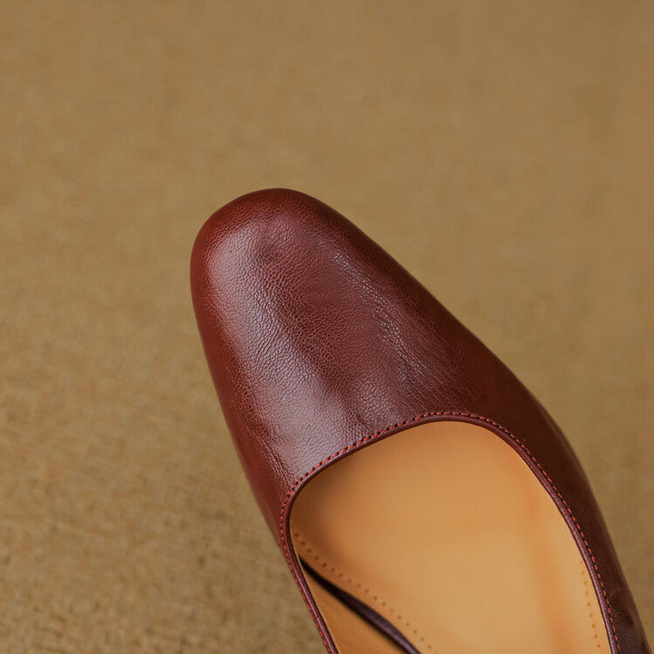Vian | Leather Mules