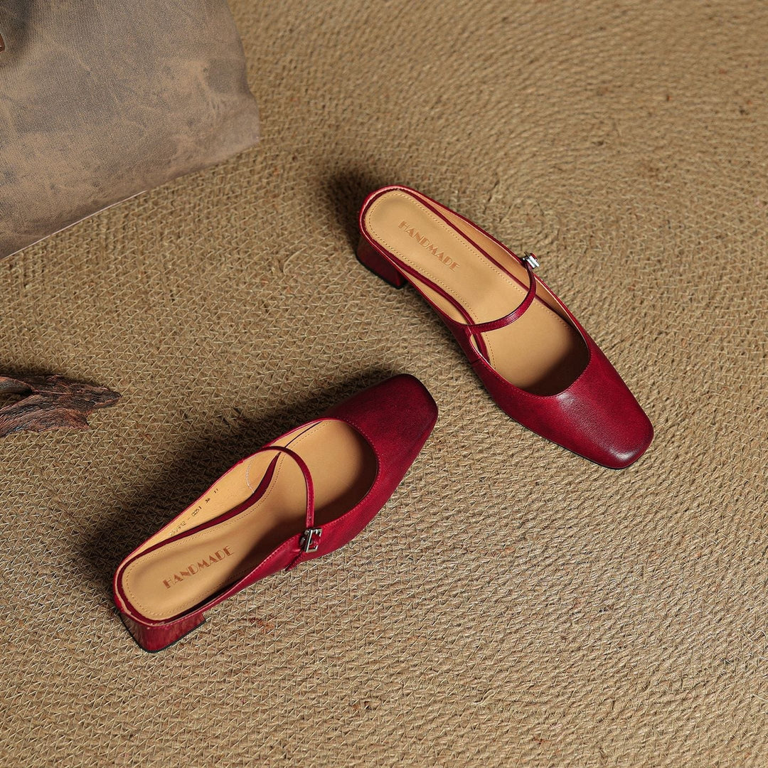 Esmer | Leather Mules