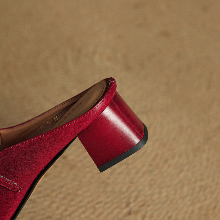 Esmer | Leather Mules