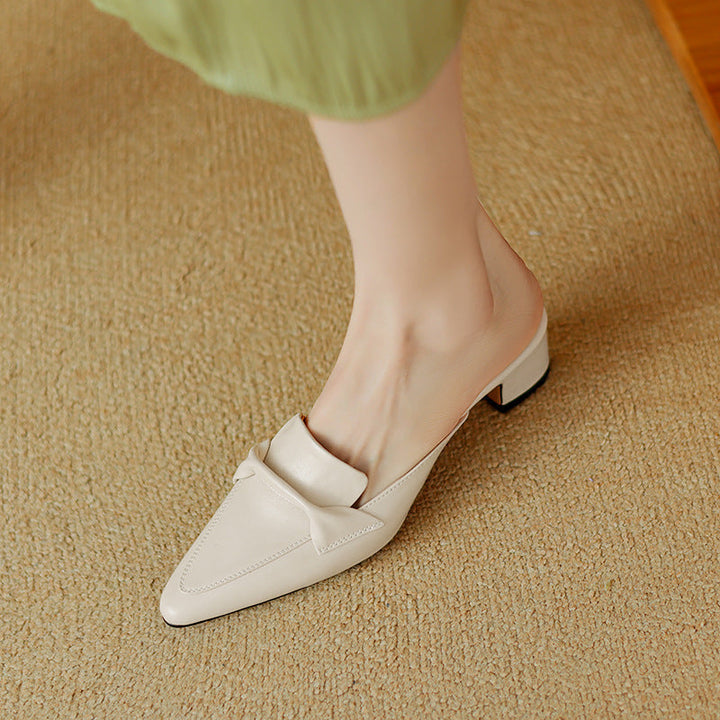 Erlen | Leather Mules