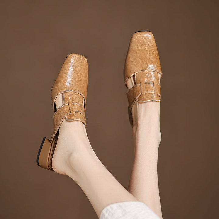 Ivora | Leather Mules