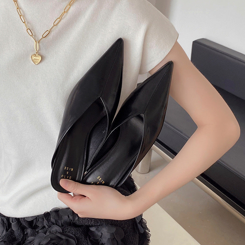Solace | Leather Mules