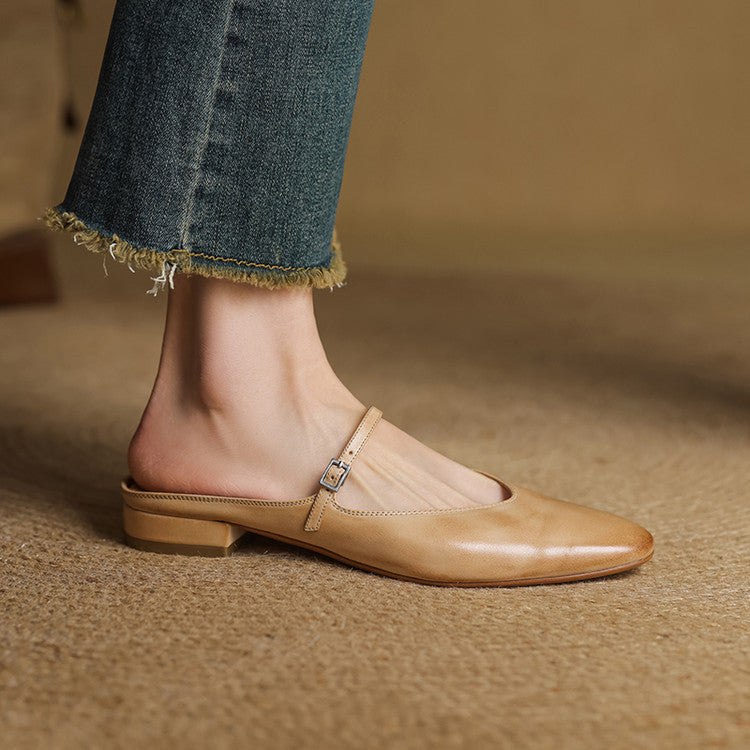 Marvyn | Leather Mules