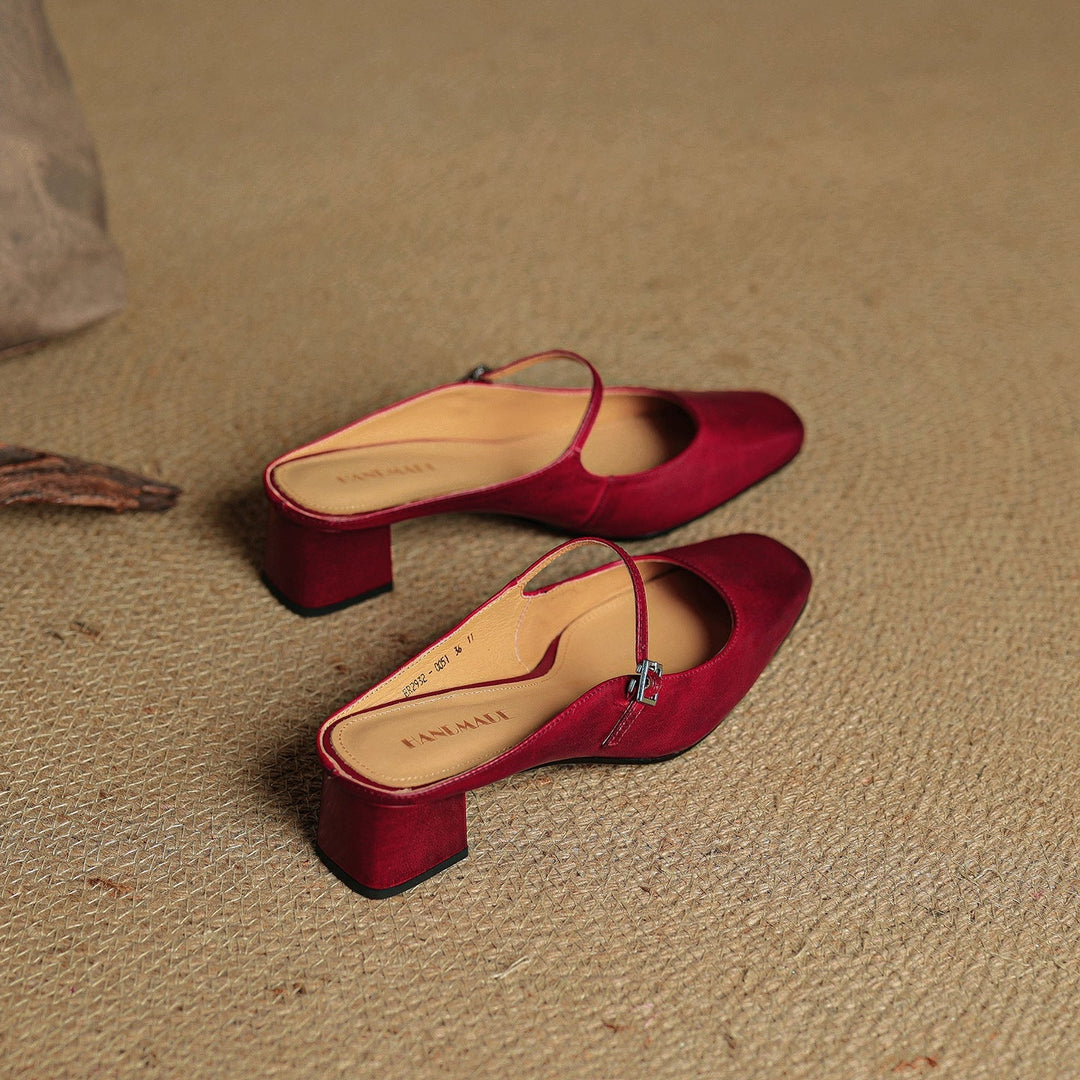 Esmer | Leather Mules
