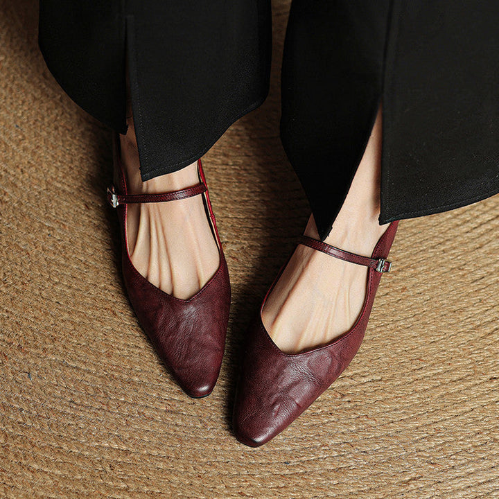 Orella | Leather Mules