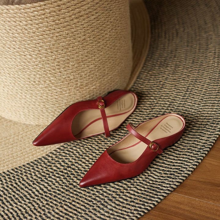 Neok | Leather Mules