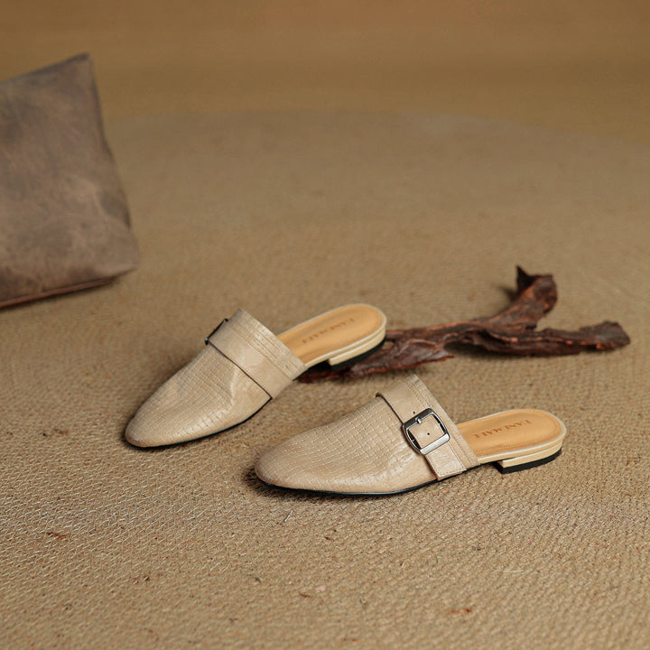 Emrie | Leather Mules