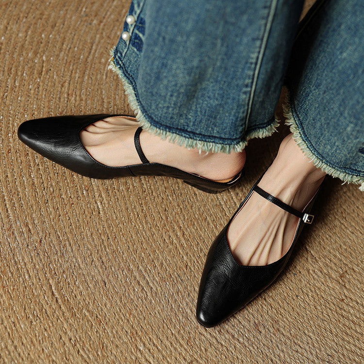 Orella | Leather Mules