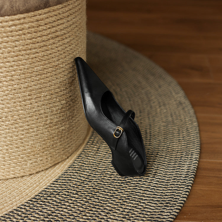 Neok | Leather Mules