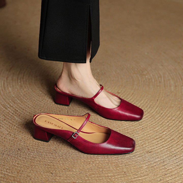 Esmer | Leather Mules