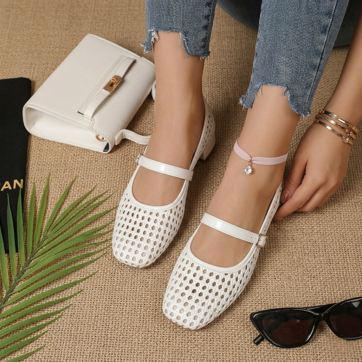 Braided - Orthopedic Mary Jane Ballet Flats