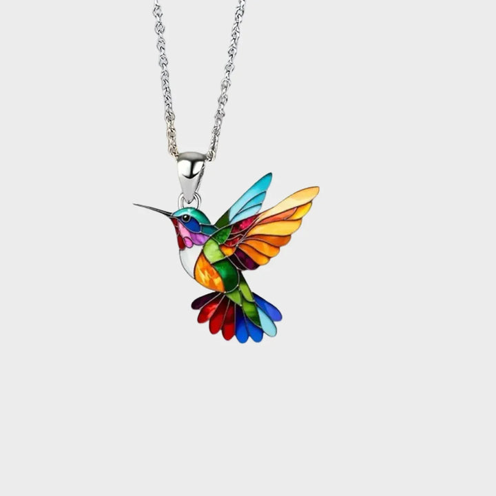 Necklace with "Hummingbird" Pendant – Celebrate Joy and Freedom