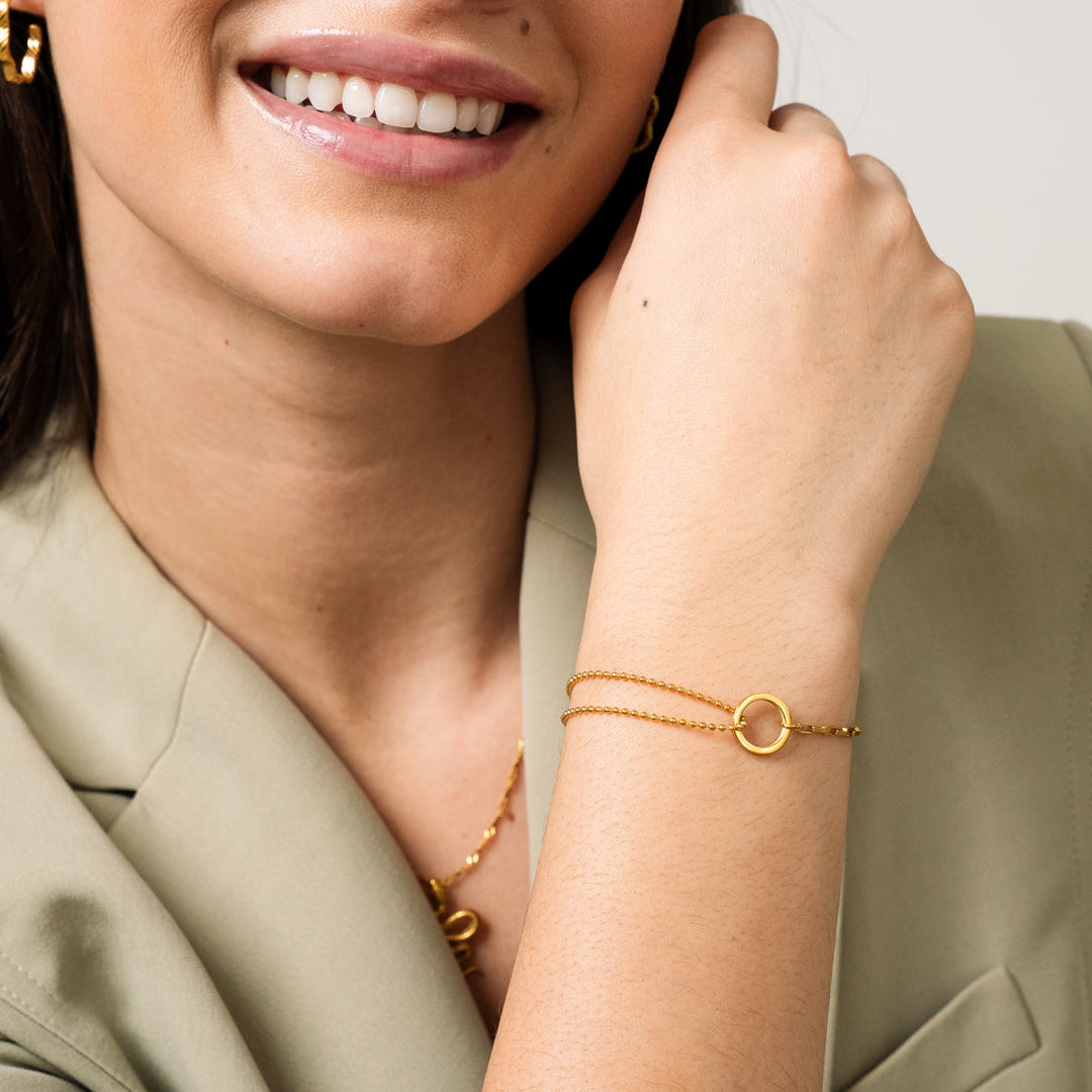 Gold Tennis Bracelet Box