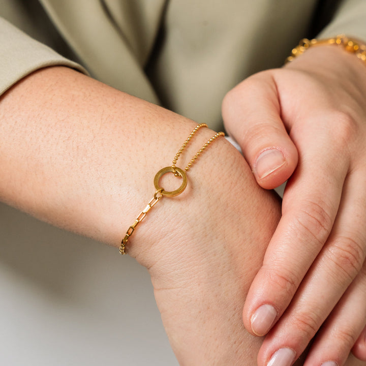 Gold Tennis Bracelet Box