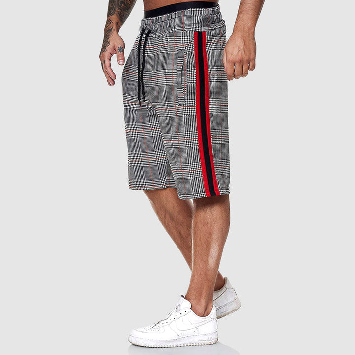 Alpha Checkered Shorts