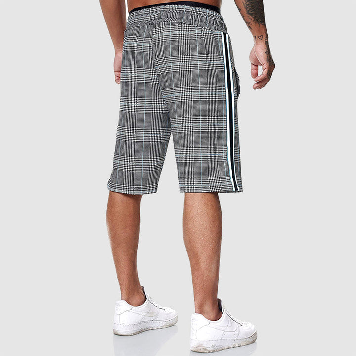 Alpha Checkered Shorts