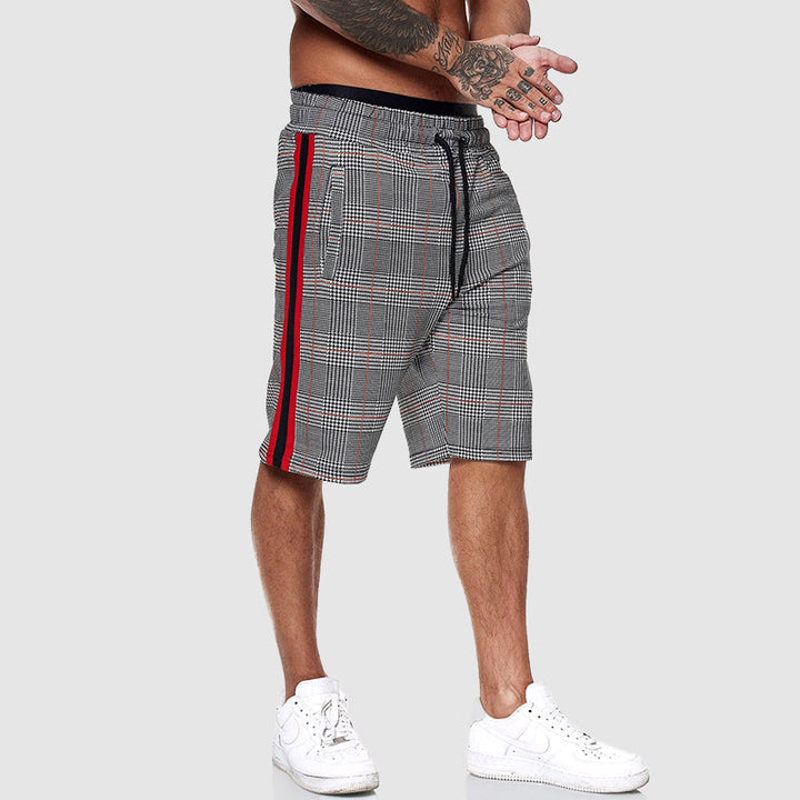 Alpha Checkered Shorts