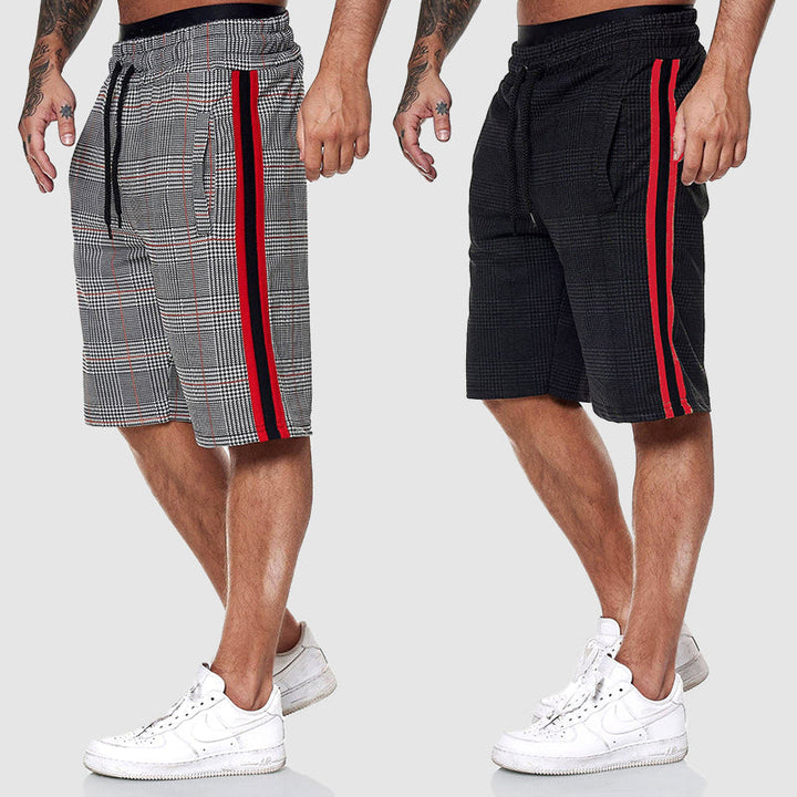 Alpha Checkered Shorts