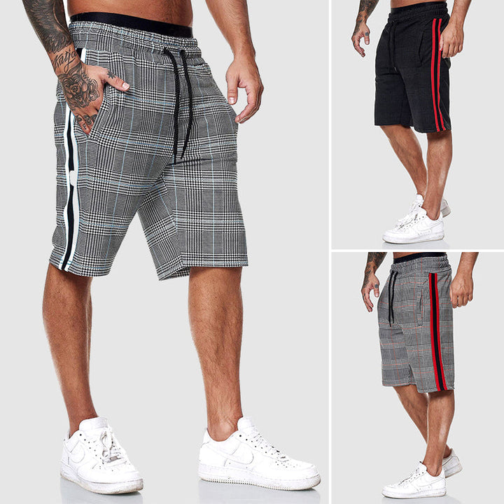 Alpha Checkered Shorts