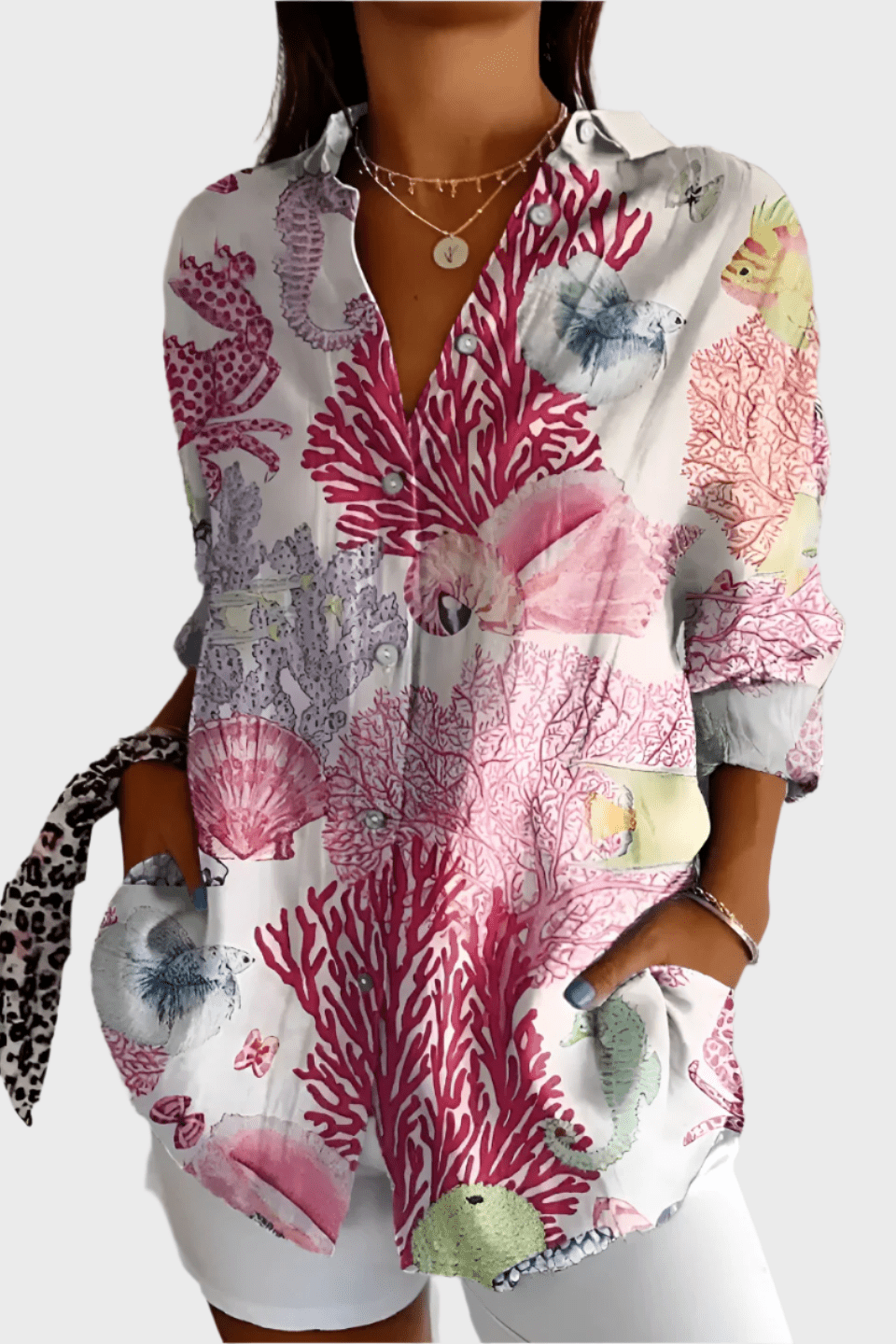 Rosa | Printed Shirt