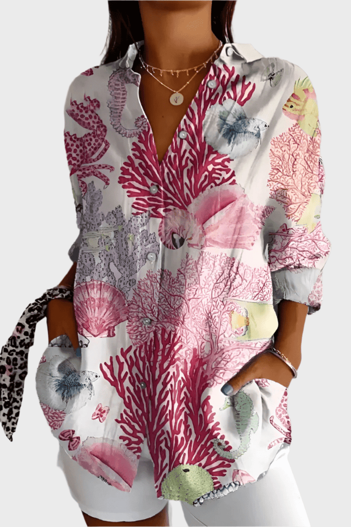 Rosa | Printed Shirt
