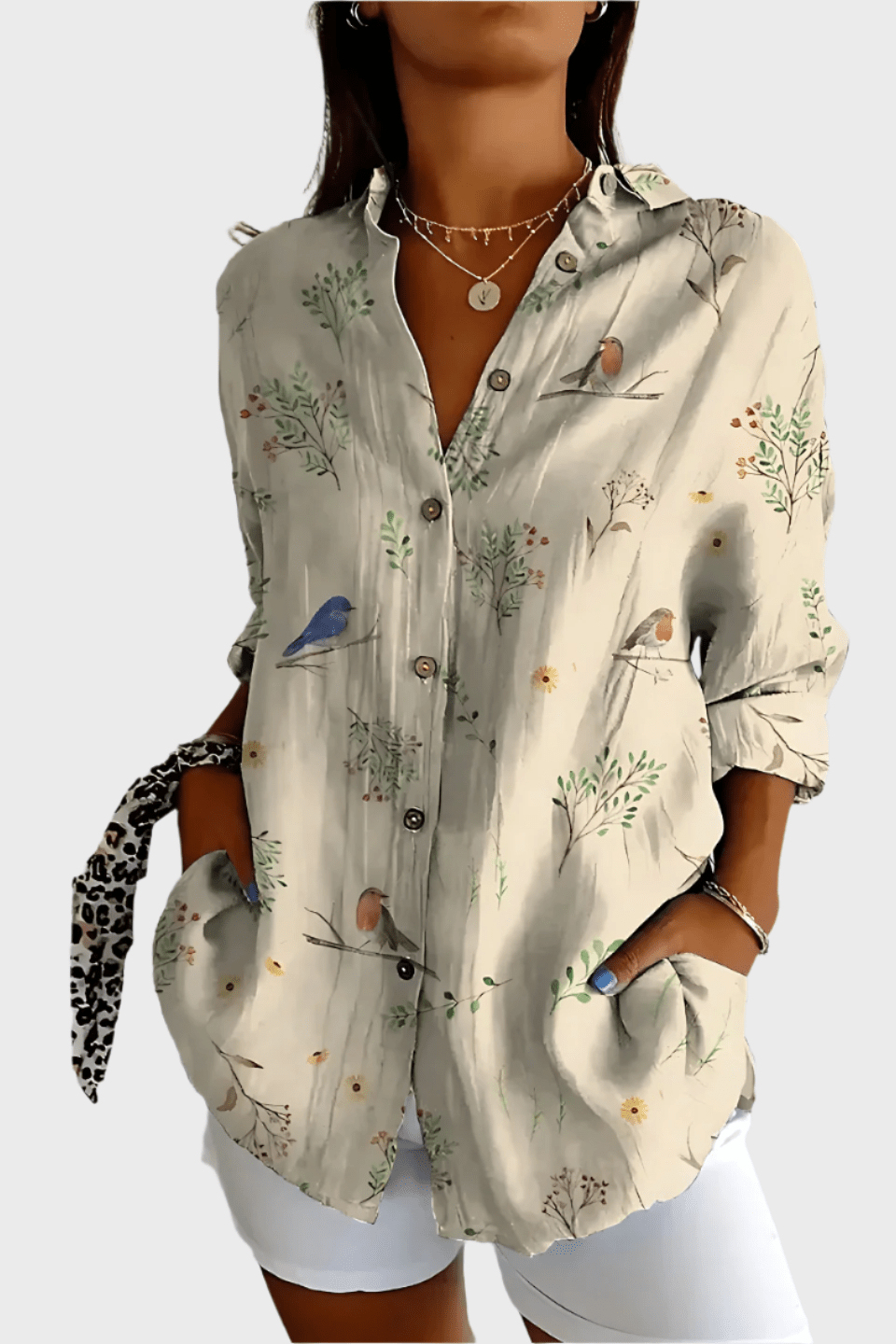 Rosa | Printed Shirt