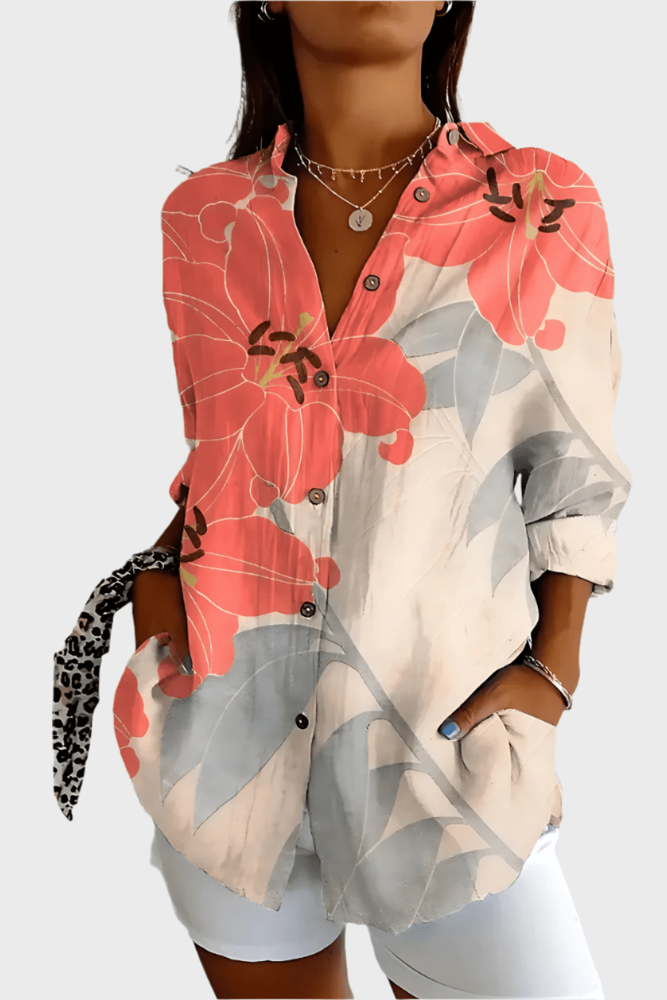 Rosa | Printed Shirt
