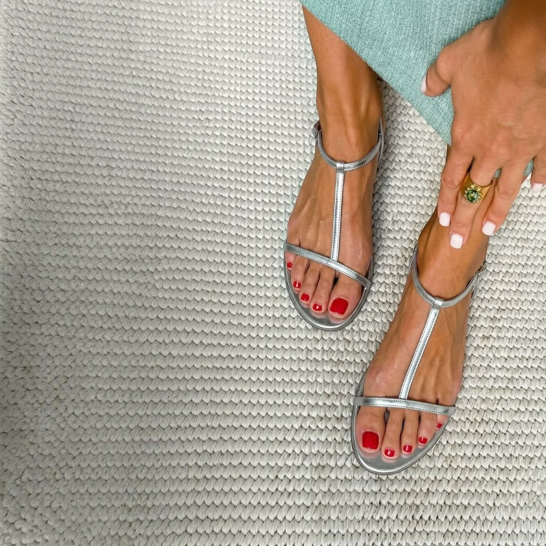 Rosalba | Golden Sandals for Spring – Solar Elegance
