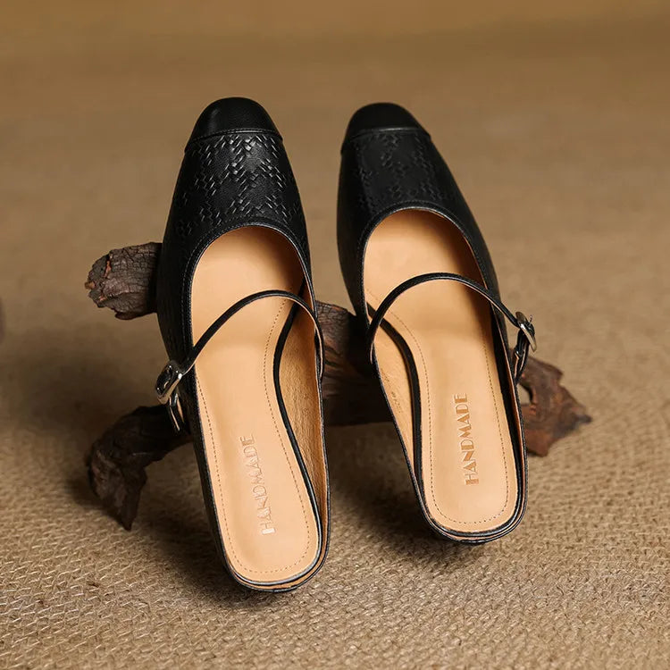 Berla | Leather Mules