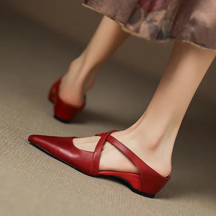 Aluna | Leather Mules