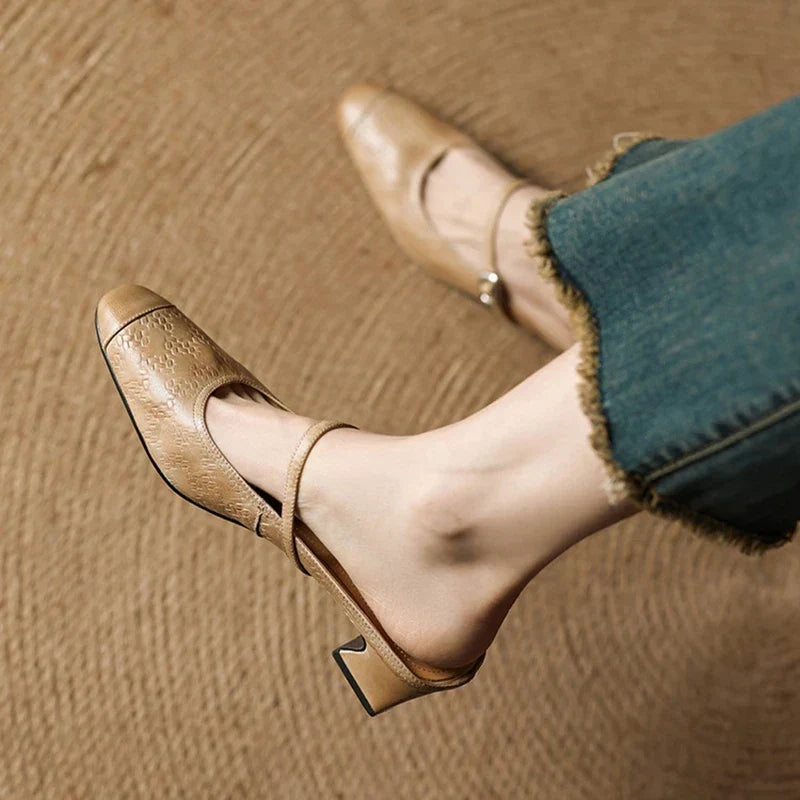 Berla | Leather Mules