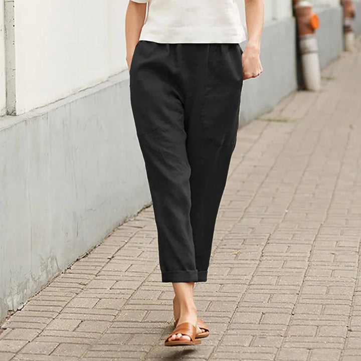 Kriza - Wide Leg Pants with Pockets