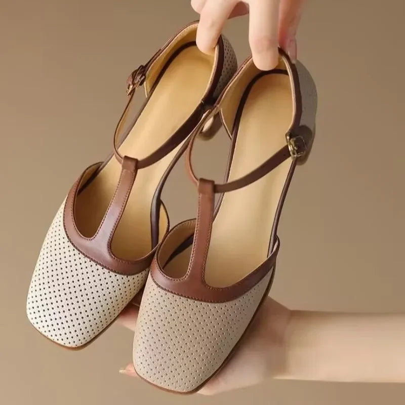 Medium Heel Orthopedic Shoes Catarina