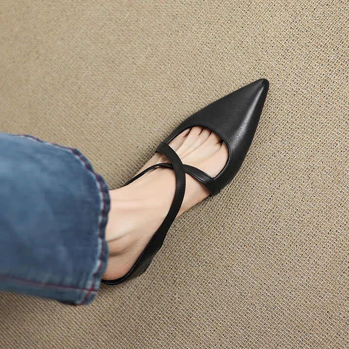 Aluna | Leather Mules