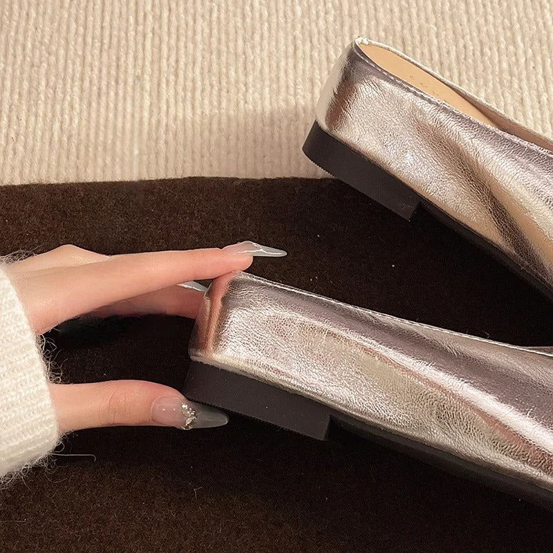 Lyra | Leather Mules