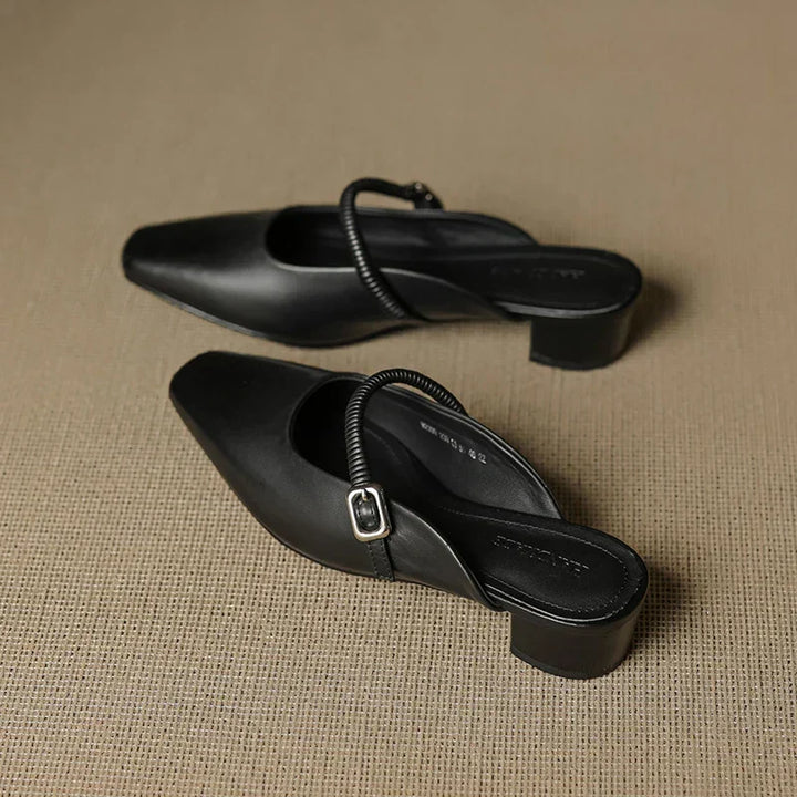 Kera | Leather Mules