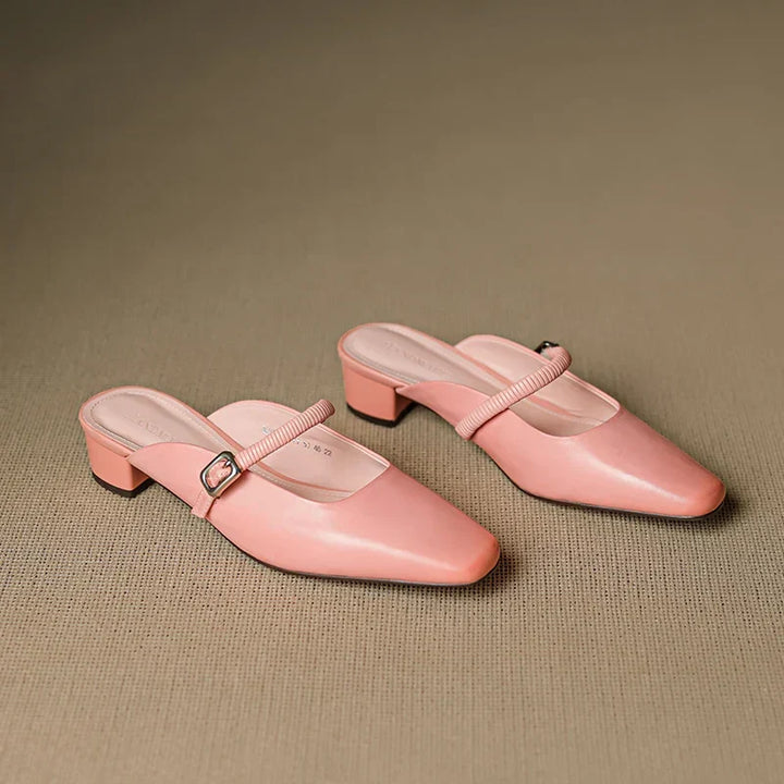 Kera | Leather Mules