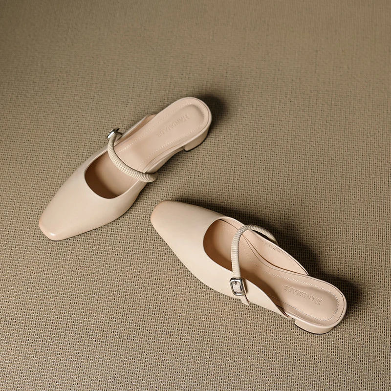 Kera | Leather Mules